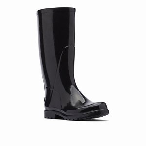 Columbia Downpour™ Rubber Fritidsskor Dam Svarta (OAECS4286)